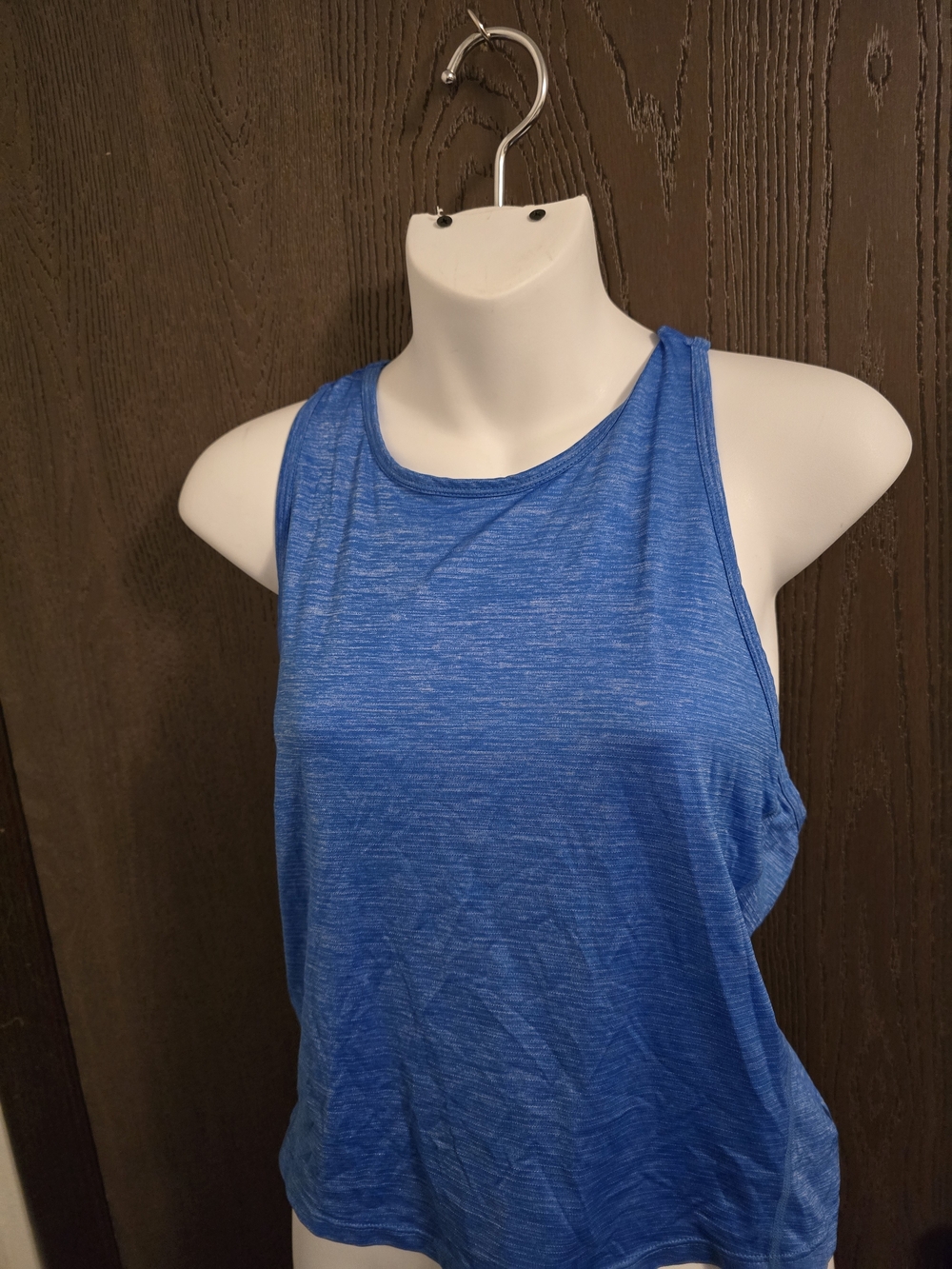 Fabletics Blue Heather Racerback Tank - Picture 1 of 4